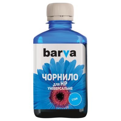 Чорнило BARVA HP Universal №3 CYAN 180г (HU3-233)