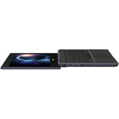 Ноутбук ASUS BR1104FGA-NS0094 11.6" HD Touch, Intel N200, 8GB, F256GB, UMA, NoOS, Сірий