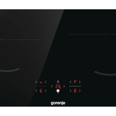 Варильна поверхня Gorenje індукційна, 60см, PowerBoost, TouchControl, поєднання конфорок, чорний