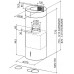 Витяжка Faber острівна, 37см, 1102м.куб/год, Cylindra Isola Ev8 X A37 Eln, нерж