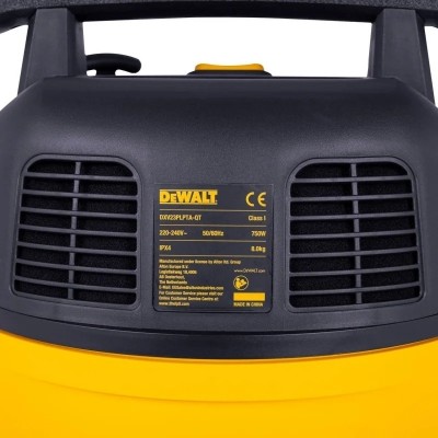 Пилосос професійний DeWalt 750Вт 18кПа контейнер 23л 8.3кг