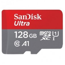 Карта пам'яті SANDISK 128GB microSDXC class 10 UHS-I (SDSQUAR-128G-GN6MA) Карта пам'яті SANDISK 128GB microSDXC class 10 UHS-I (SDSQUAR-128G-GN6MA)