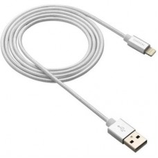 Дата кабель USB 2.0 AM to Lightning 1.0m MFI Pearl White CANYON (CNS-MFIC3PW) Дата кабель USB 2.0 AM to Lightning 1.0m MFI Pearl White CANYON (CNS-MFIC3PW)