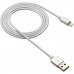 Дата кабель USB 2.0 AM to Lightning 1.0m MFI Pearl White CANYON (CNS-MFIC3PW)