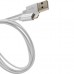 Дата кабель USB 2.0 AM to Lightning 1.0m MFI Pearl White CANYON (CNS-MFIC3PW)