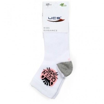 Шкарпетки UCS SOCKS з котиками (M0C0101-2115-3G-white)