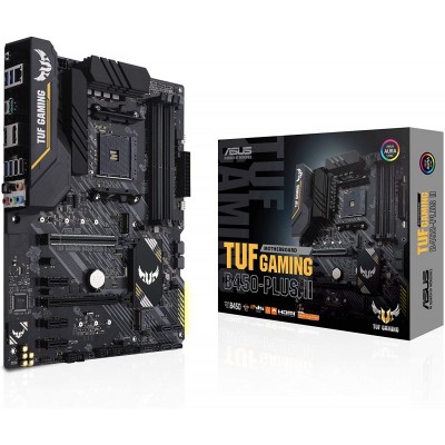 Материнcька плата ASUS TUF_GAMING_B450-PLUS_II sAM4 B450 4xDDR4 HDMI-DP ATX