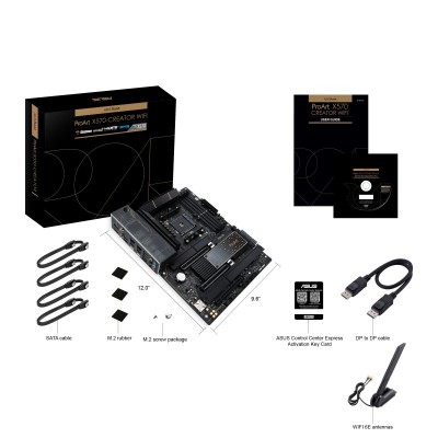 Материнcька плата ASUS PROAR_X570-CREATOR_WIFI sAM4 X570 4xDDR4 PCIe 4.0 HDMI-Thunderbolt Wi-Fi!!!BT ATX