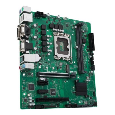 Материнcька плата ASUS PRO H610M-C-CSM s1700 H610 2xDDR5 M.2 HDMI DVI VGA DP  mATX