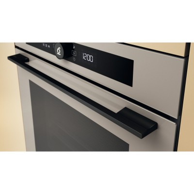 Духова шафа Whirlpool електрична, 73л, A+, дисплей, конвекція, піроліз, телескопічні напрямні, бежевий