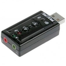 Звукова плата Dynamode C-Media 108 USB 8(7.1) каналов 3D RTL (USB-SOUND7) Звукова плата Dynamode C-Media 108 USB 8(7.1) каналов 3D RTL (USB-SOUND7)