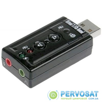 Звуковая плата Dynamode C-Media 108 USB 8(7.1) каналов 3D RTL (USB-SOUND7)