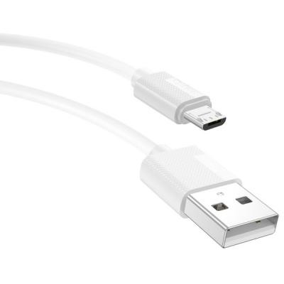 Дата кабель USB 2.0 AM to Micro 5P 1.2m Nets T-M801 White T-PHOX (T-M801 white)