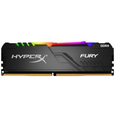 Пам'ять до ПК Kingston DDR4 2400 16GB HyperX Fury Black