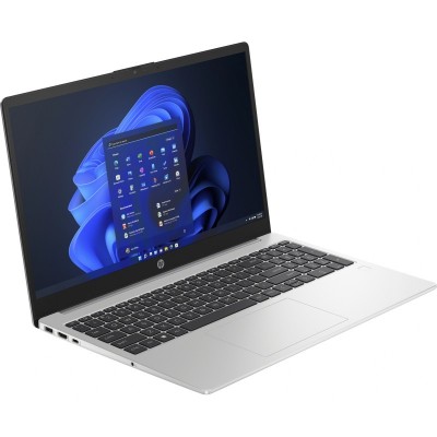 Ноутбук HP 250-G10 15.6&quot; FHD IPS AG, Intel i7-1355U, 16GB, F512GB, UMA, Win11P, сріблястий