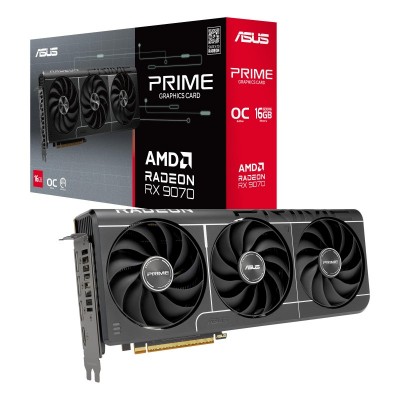Вiдеокарта ASUS Radeon RX 9070 16GB GDDR6 OC PRIME-RX9070-O16G-EVO Вiдеокарта ASUS Radeon RX 9070 16GB GDDR6 OC PRIME-RX9070-O16G-EVO