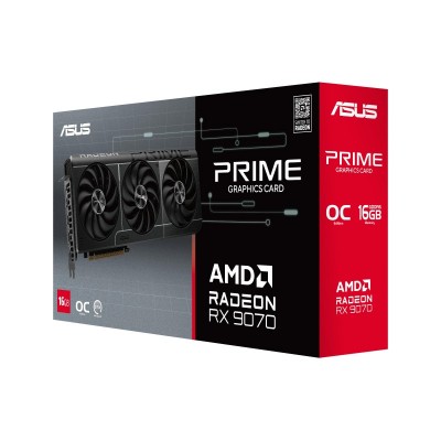 Вiдеокарта ASUS Radeon RX 9070 16GB GDDR6 OC PRIME-RX9070-O16G-EVO Вiдеокарта ASUS Radeon RX 9070 16GB GDDR6 OC PRIME-RX9070-O16G-EVO