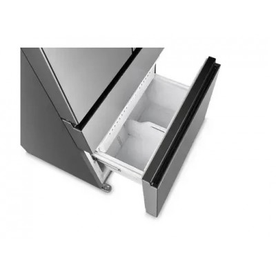 Холодильник SBS Gorenje, франц.дверцята, 182x80x71см, 2 дв., Х- 302л, М- 178л, A+, NF+,  Інвертор, Дисплей, Сірий