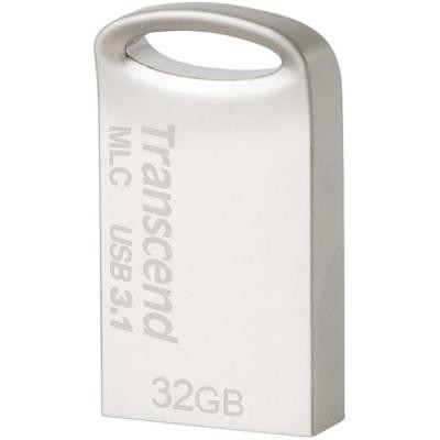 USB флеш накопитель Transcend 32GB JetFlash 720 Silver Plating USB 3.1 (TS32GJF720S)