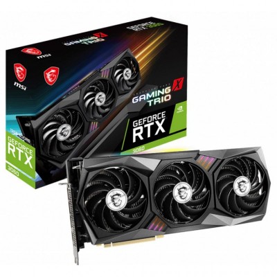 Видеокарта MSI GeForce RTX3060 12Gb GAMING X TRIO (RTX 3060 GAMING X TRIO 12G)