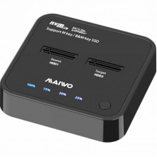 Док-станція Maiwo 2*NVMe M.2 SSD Key M/B+M USB 3.1 Gen2 Type-C (K3016P) Док-станція Maiwo 2*NVMe M.2 SSD Key M/B+M USB 3.1 Gen2 Type-C (K3016P)