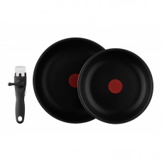 Набір сковорід Ardesto Gemini, 3 пр.:24,28 см, змінна ручка, алюміній Набір сковорід Ardesto Gemini, 3 пр.:24,28 см, змінна ручка, алюміній