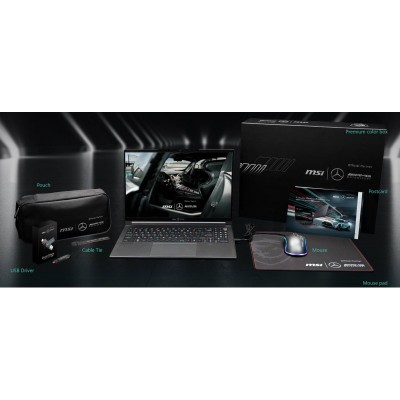 Ноутбук MSI Stealth MercedesAMG A1VGG 16.0 QHD+, Intel Core Ultra 9-185H, 32GB, F1TB, NVD4070-8, W11, чорний