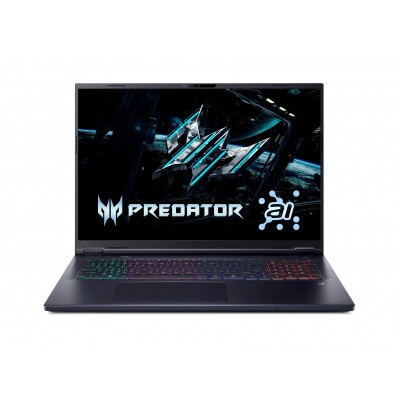 Ноутбук Acer Predator Helios Neo 18 PHN18-72 18" WQXGA IPS, Intel U9-275HX, 32GB, F1TB, NVD5070-8, Lin, чорний