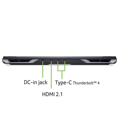 Ноутбук Acer Predator Helios Neo 18 PHN18-72 18" WQXGA IPS, Intel U9-275HX, 32GB, F1TB, NVD5070-8, Lin, чорний