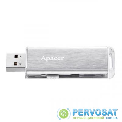 USB флеш накопитель Apacer 32GB AH33A Silver USB 2.0 (AP32GAH33AS-1)