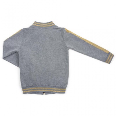 Набір дитячого одягу Breeze з золотими лампасами (12986-128G-gray)