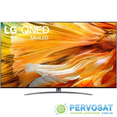 Телевiзор 75&quot; QNED MiniLED 4K LG 75QNED916PA Smart, WebOS, Silver