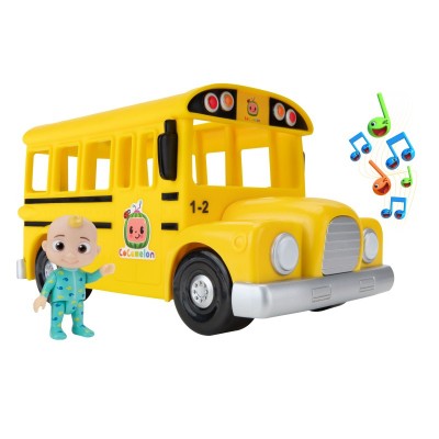 Ігровий набір CoComelon Feature Vehicle Жовтий Шкільний Автобус зі звуком