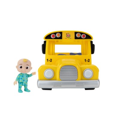 Ігровий набір CoComelon Feature Vehicle Жовтий Шкільний Автобус зі звуком
