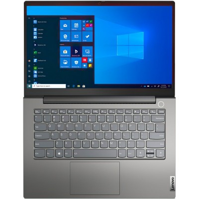 Ноутбук Lenovo ThinkBook 14 14" FHD IPS AG, Intel i3-1115G4, 8GB, F512GB, UMA, Win10P, сірий