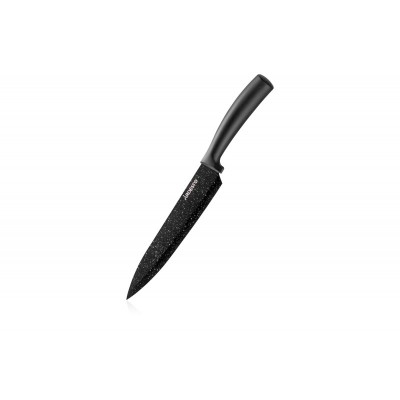 Набір ножів Ardesto Black Mars 3 пр., чорний, нержавіюча сталь, пластик