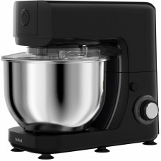 Кухонна машина Tefal MASTERCHEF ESSENTIAL, 800Вт, чаша-метал, корпус-метал+пластик, насадок-3, чорний Кухонна машина Tefal MASTERCHEF ESSENTIAL, 800Вт, чаша-метал, корпус-метал+пластик, насадок-3, чорний