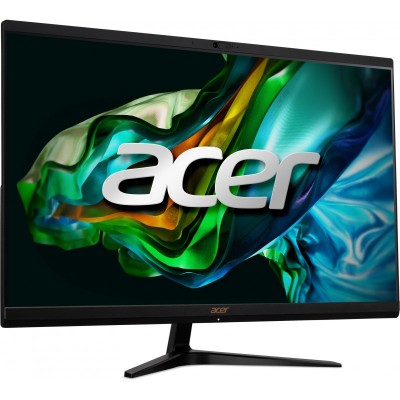 Комп'ютер персональний моноблок Acer Aspire C24-1800 23.8&quot; FHD, Intel i5-12450H, 8GB, F512GB, UMA, WiFi, кл+м, Lin, чорний