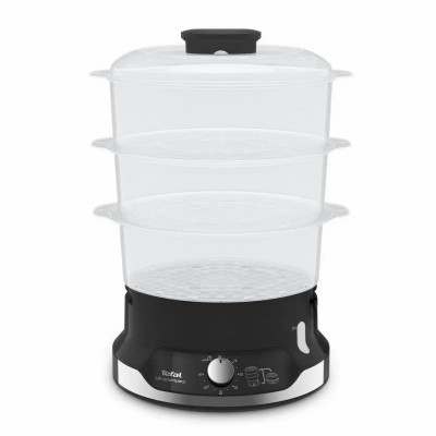 Пароварка Tefal Ultracompact, 800Вт, об'єм-9л, резервуар для води -1л, механічне керув., пластик, чорний