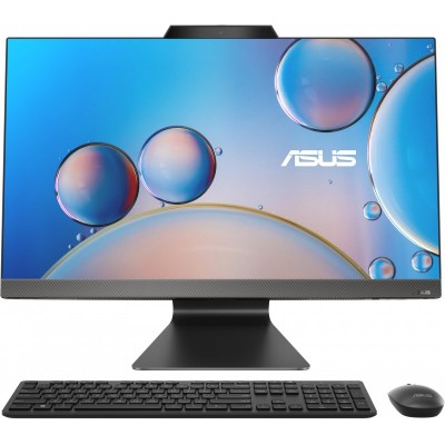 Комп'ютер персональний моноблок ASUS M3702WFAK-BPE0290 27" FHD AG, AMD R5-7520U, 8GB, F256GB, UMA, WiFi, кл+м, Без ОС, чорний