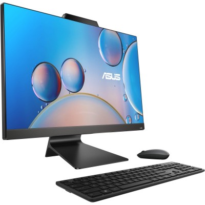 Комп'ютер персональний моноблок ASUS M3702WFAK-BPE0290 27" FHD AG, AMD R5-7520U, 8GB, F256GB, UMA, WiFi, кл+м, Без ОС, чорний