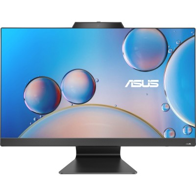 Комп'ютер персональний моноблок ASUS M3702WFAK-BPE0290 27" FHD AG, AMD R5-7520U, 8GB, F256GB, UMA, WiFi, кл+м, Без ОС, чорний