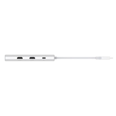 USB-С Хаб D-Link DUP-A01 10in1  2xHDMI, 1xGE, 2xUSB-C, 1xUSB-A 3.1, 1xUSB-A 3.0, 1xSD, 1xmicroSD, 1xUSB-C PD