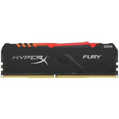Модуль пам'яті для комп'ютера DDR4 16GB 2666 MHz HyperX FURY RGB Kingston (HX426C16FB3A/16)