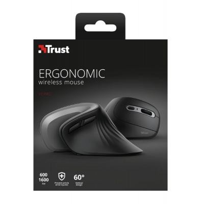 Мишка Trust Verro Ergonomic Wireless Black (23507)