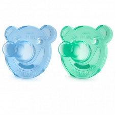 Пустушка Philips AVENT Soothie 0-3 міс для хлопчиків 2 шт (SCF194/01) Пустушка Philips AVENT Soothie 0-3 міс для хлопчиків 2 шт (SCF194/01)
