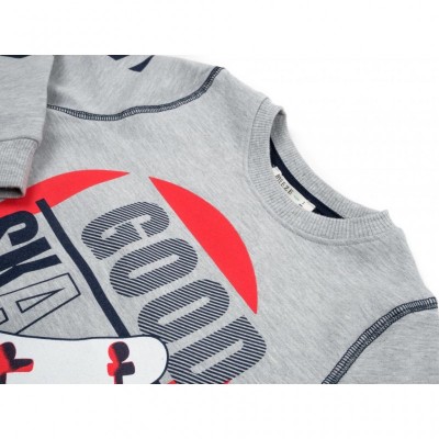 Набір дитячого одягу Breeze "GOOD SKATE" (13263-110B-gray)