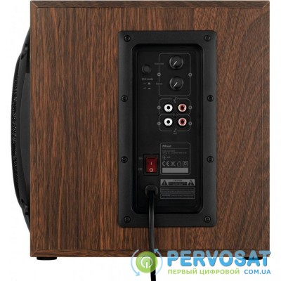 Акустическая система Trust Vigor 2.1 Subwoofer Speaker Set - brown (20244)