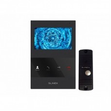 Комплект відеодомофона Slinex SQ-04M Black + Панель Slinex ML-16HR Black Комплект відеодомофона Slinex SQ-04M Black + Панель Slinex ML-16HR Black