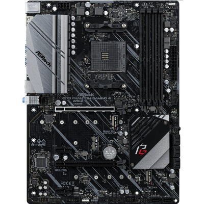 Материнська плата ASRock X570 Phantom Gaming 4 sAM4 4xDDR4 M.2 HDMI DP 8xSATA 6xGPU Mining!!! ATX